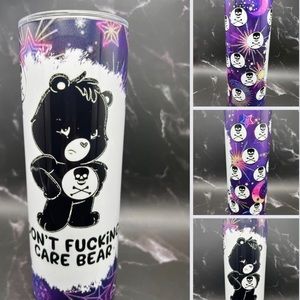 - Cute I don’t fu….. care bear 20oz tumbler